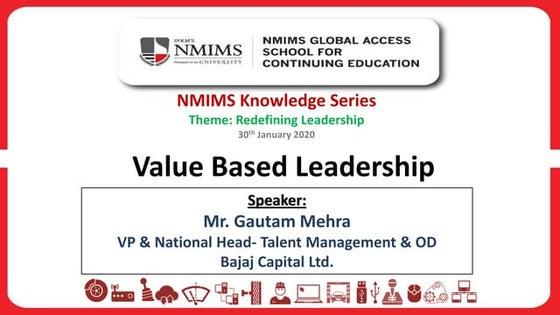 Nmims Global Access School Of Continuing Education (nga-sce) presentations