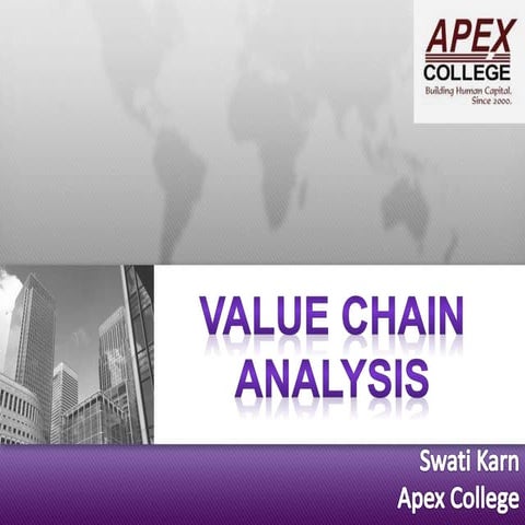 Value chain analysis