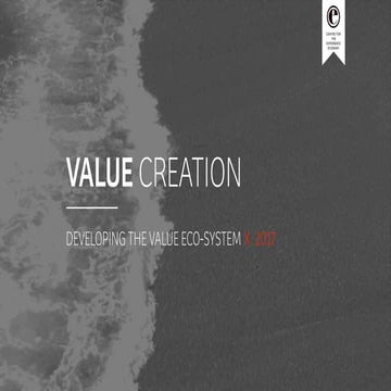 Value creation eco system 17 