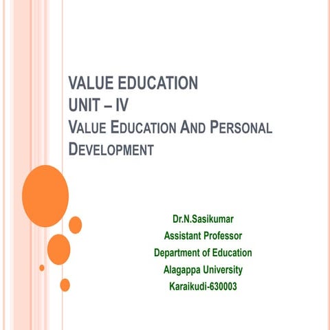 VALUE EDUCATION_Unit_IV.pptx