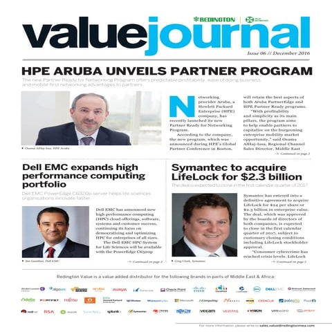 Redington Value Journal - December 2016
