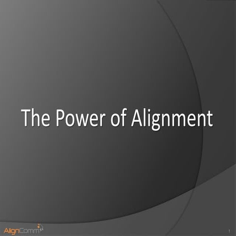 Value Of Alignment   Overview