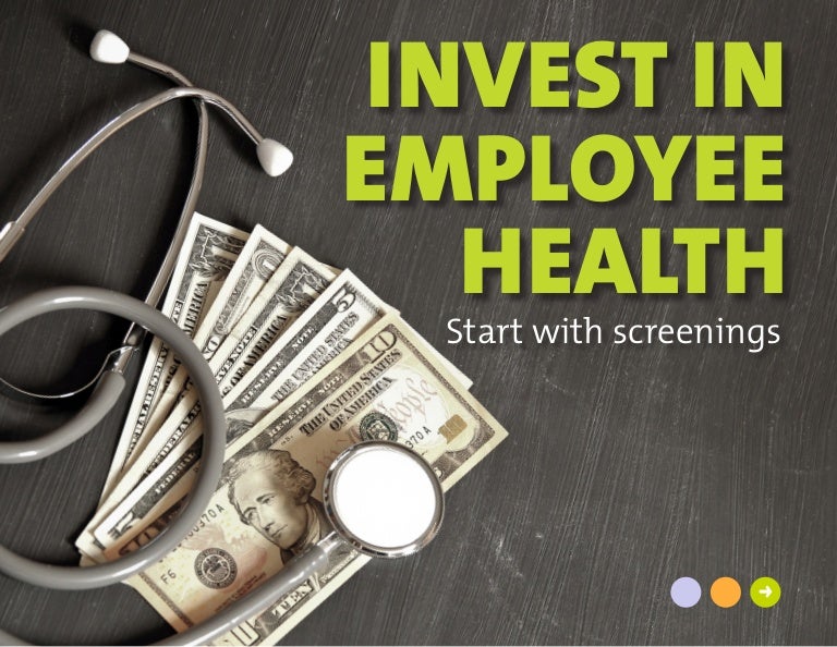 Value of employee health screenings