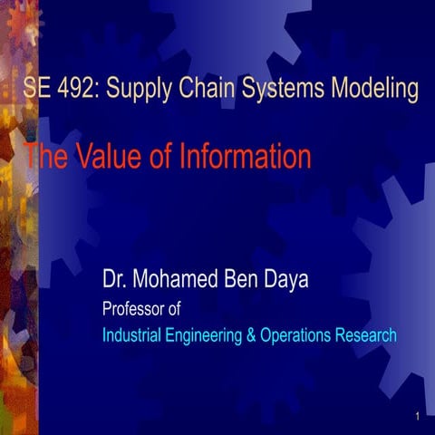 Value Of Information