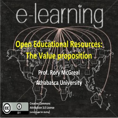 OERs: The Value Proposition