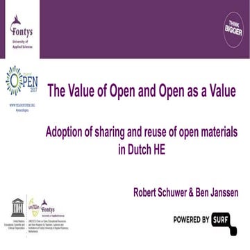 Value of open and open as value