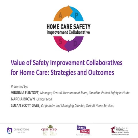 Value of safety improvement collaboratives for home care providers impactful ...