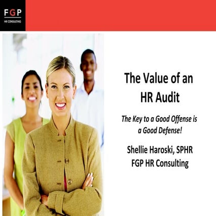 FGP Value of the HR Audit - 11.18.13
