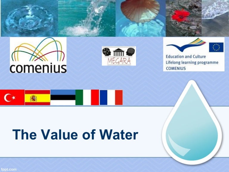 Value of water