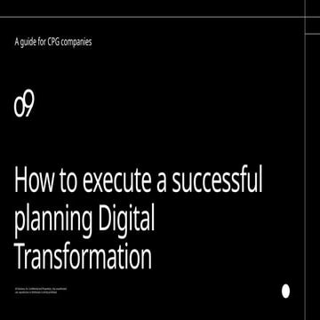 Value Proposition - CP Execute Digital Transformation PoV | PPTX