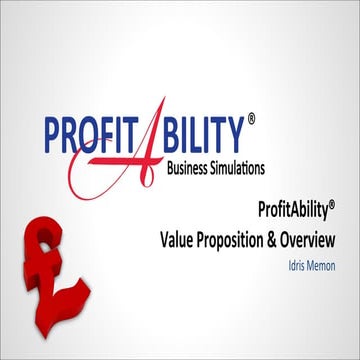ProfitAbility | PPT