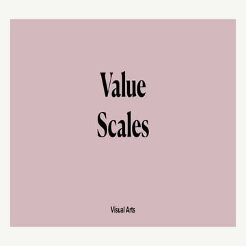Value scales
