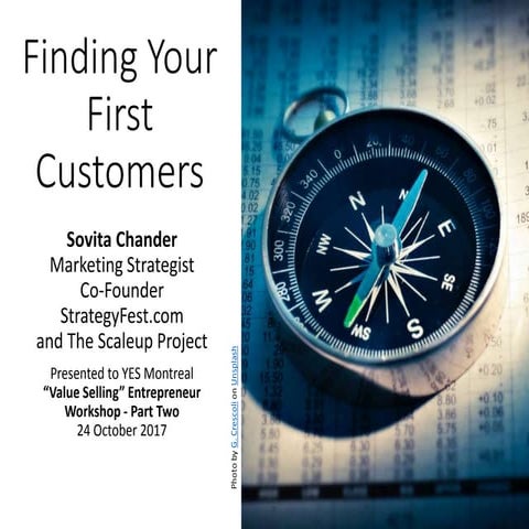 Finding Your First Customers