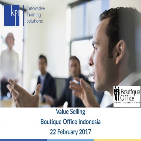 Value Selling - 22 February 2017