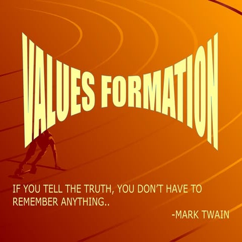 the importance of values formation in the Philippines