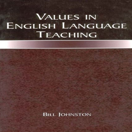 Values in english language teaching