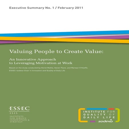 Valuing People to Create Value