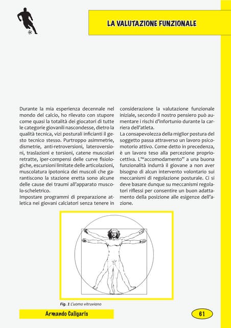 Valutazione funzionale dell'atleta esercizi