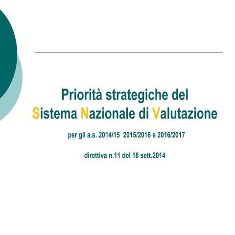 Valutazione per collegio