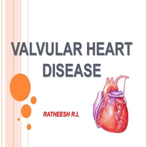 Valvular heart disease