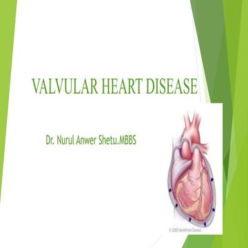 Valvular heart disease final