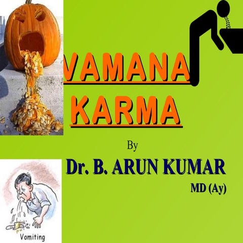 Vamanakarma