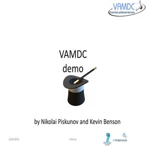 VAMDC Portal Demo