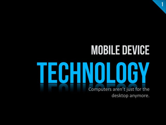 Mobile Technology