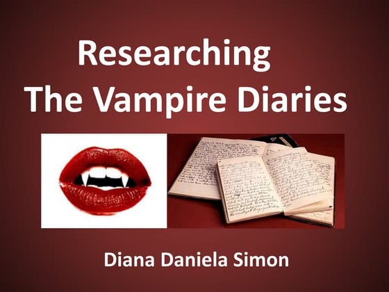 The Vampire Diaries | PPTX