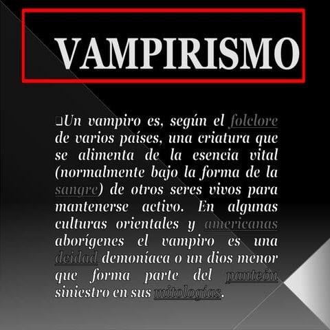 Vampirismo