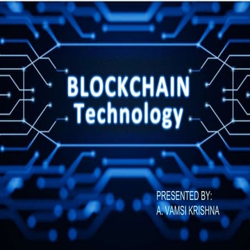 Block Chain Technology
