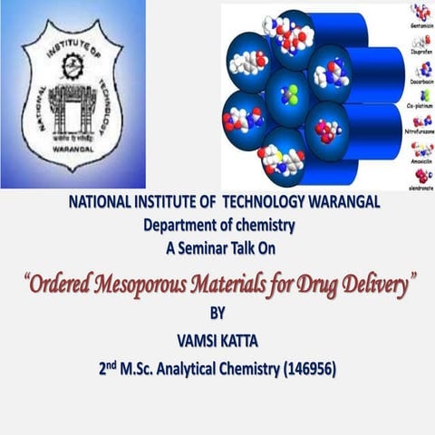 Mesoporous Materials-Drug Delivery