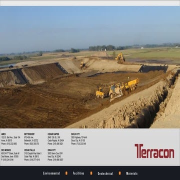 2015 Fall Conference: ISOSWO Lightning Round-Terracon