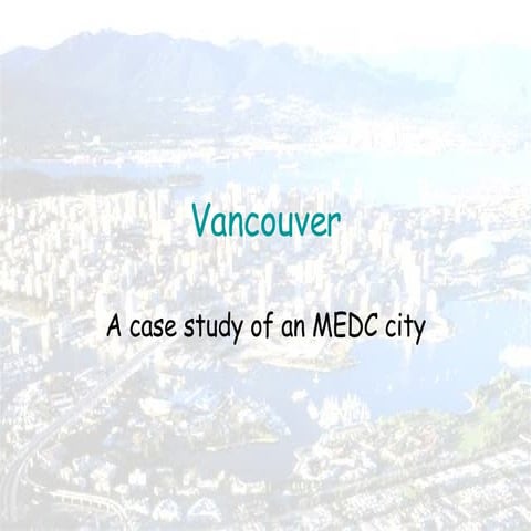 Vancouver Introduction