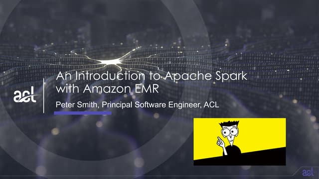 Vancouver AWS Meetup Slides 11-20-2018 Apache Spark with Amazon EMR