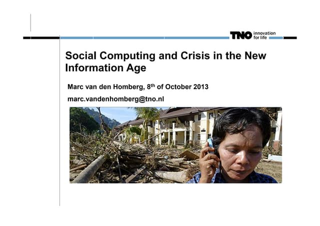 Towards comprehensive community based disaster management