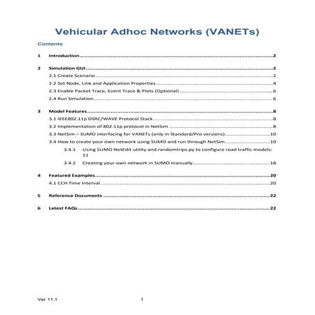 NetSim VANET User Manual