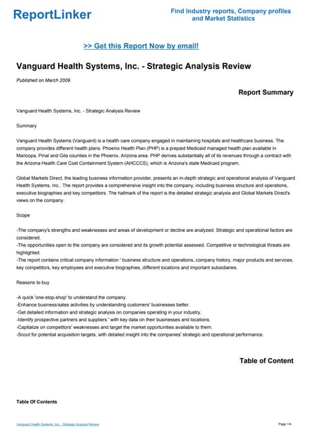 vanguard health systems