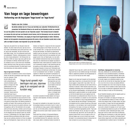 Van hoge en lage beweringen