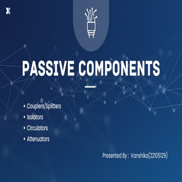 passive components in optical communication.ppt