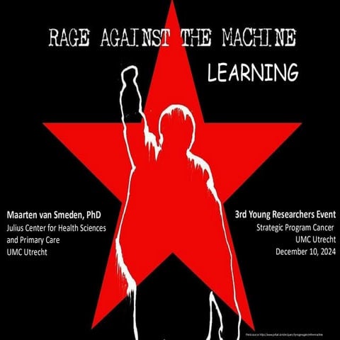 Rage Against the Machine Learning - Young Researchers Event