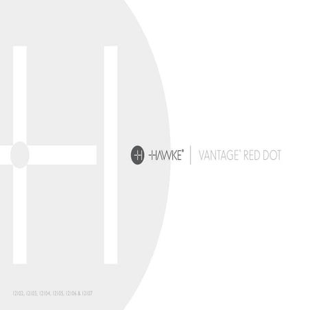 Instruction manual | Hawke Vantage Red Dot Sights | Optics Trade | PDF