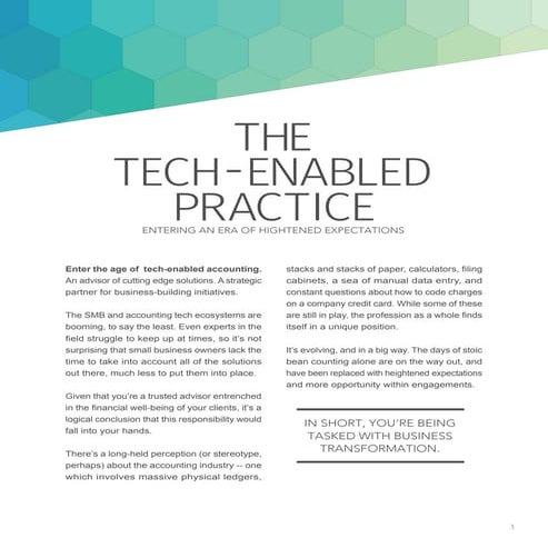 The Tech-Enabled Practice
