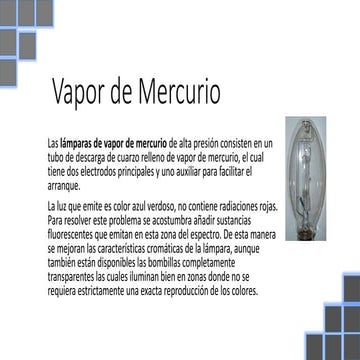 Luz De Vapor De Mercurio