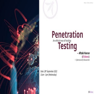 VAPT document for begineer - VAPT document for begineer