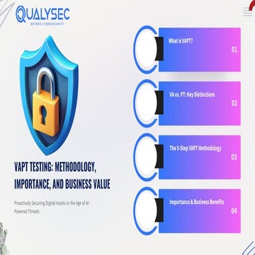 What is VAPT Testing and why it matters for every business? | PDF