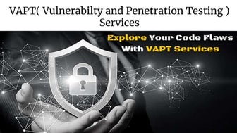 Vapt( vulnerabilty and penetration testing ) services