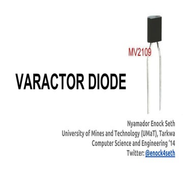 Varactor diode