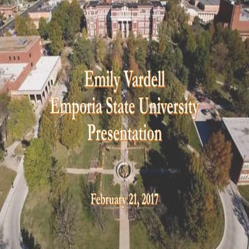 Vardell Emporia State Presentation