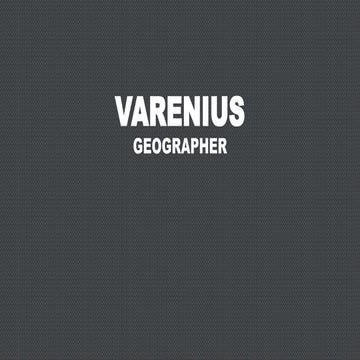 Varenius  -----geographer